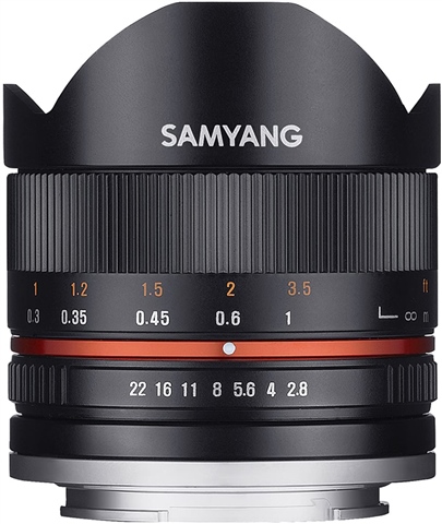 Samyang 8mm F2.8 UMC Fish-eye II (Sony E) - CeX (UK): - Buy, Sell